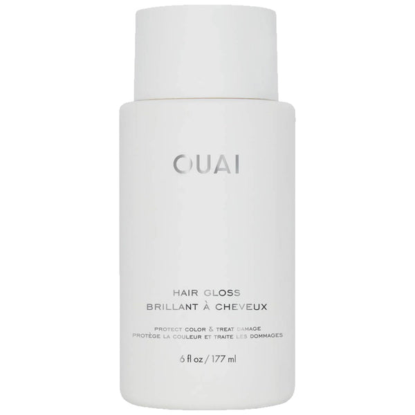 OUAI Hair Gloss - In-Shower Shiny Hair Treatment with Frizz Control - Heat Protectant Hair Glaze Infused with Hyaluronic Acid, Rice Water + Panthenol - Paraben, Phthalate & Sulfate Free (6 Oz)