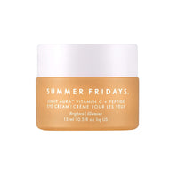 Thumbnail for Summer Fridays Light Aura Vitamin C + Peptide Eye Cream - Brightening Eye Cream with an Illuminating and Hydrating Formula (0.5 Fl Oz)