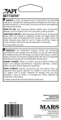 Thumbnail for API BETTAFIX Antibacterial & Antifungal Betta Fish Infection and Fungus Remedy 1.7-Ounce Bottle