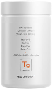 Thumbnail for Codeage Liposomal Tripeptide GPH+ Supplement - Verisol Bioactive Beauty Collagen Peptides - Hyaluronic Acid - Skin Structure Support - GPH Tripeptide - Glycine–Proline–Hydroxyproline - 120 Capsules