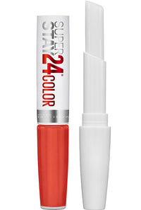Thumbnail for Maybelline New York Superstay 24, 2-step Lipcolor, Non-Stop Orange