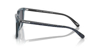 Thumbnail for Coach HC8385U Universal Fit Sunglasses, Transparent Blue/Blue Solid, 54 mm