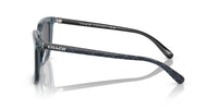 Thumbnail for COACH HC8385U Universal Fit Sunglasses, Transparent Blue/Blue Solid, 54 mm