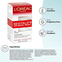 Thumbnail for L'Oreal Paris Skincare Revitalift Anti-Wrinkle and Firming Eye Cream with Pro Retinol, Treatment to Reduce Dark Circles, Fragrance Free, 0.5 oz.