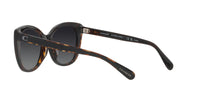Thumbnail for Coach HC8365U Universal Fit Sunglasses, Black/Dark Tortoise/Grey Gradient Polarized, 55 mm