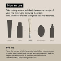 Thumbnail for Haruharu Wonder Black Rice Bakuchiol Eye Cream 0.67 fl.oz / 20ml | Anti-Aging, Wrinkle Care, Natural Retinol Alternative | Cruelty Free, EWG-Green