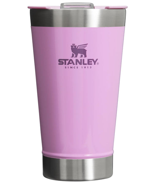 Stanley Stay-Chill Beer Pint 16 oz | Wide Mouth Lid | Built-In Bottle Opener | Beer Tumbler Cup | Insulated Stainless Steel Pint Glass | BPA-Free | Lilac Gloss