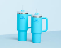 Thumbnail for STANLEY Quencher H2.0 Tumbler with Handle and Straw 40 oz | Flowstate 3-Position Lid | Cup Holder Compatible for Travel | Insulated Stainless Steel Cup | BPA-Free | Splash