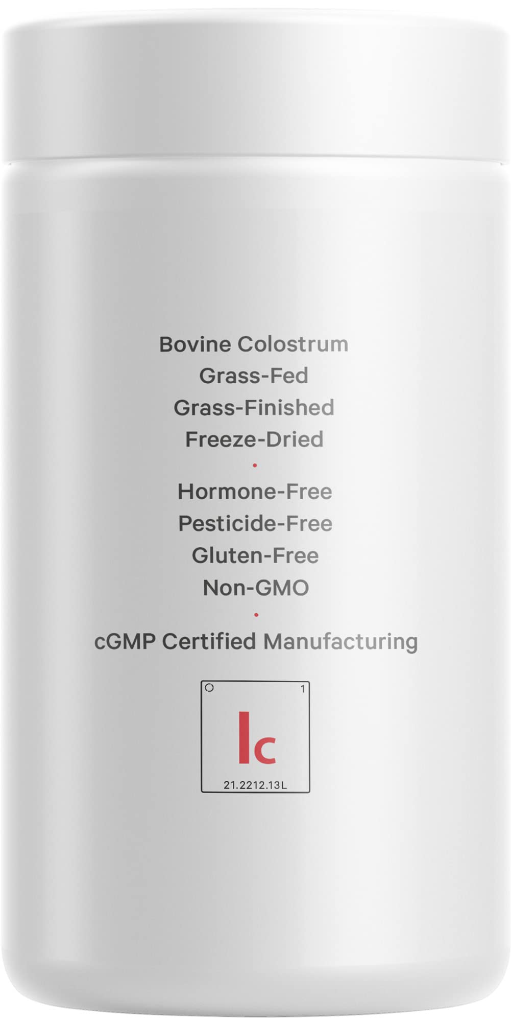 Codeage Colostrum Supplement, Grass-Fed Colostrum - Prized First Milk - Grass-Finished, Freeze-Dried - Vitamins, Immunoglobulins, Growth Factors - Non-GMO, Gluten-Free - 180 Capsules
