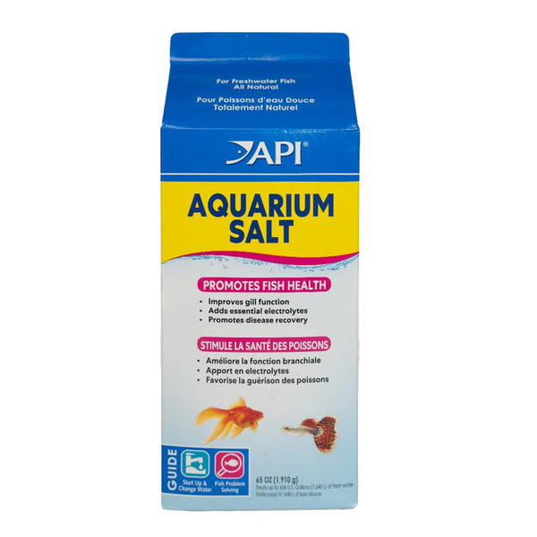 API AQUARIUM SALT Freshwater Aquarium Salt 65-Ounce Box