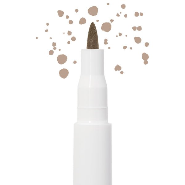 ColourPop Freckle Pen - Long-Lasting Faux Freckle Makeup with a Buildable Customizable Color - Natural Looking Fake Freckles with Soft Felt Tip Applicator - Soft Brown (0.03 oz)