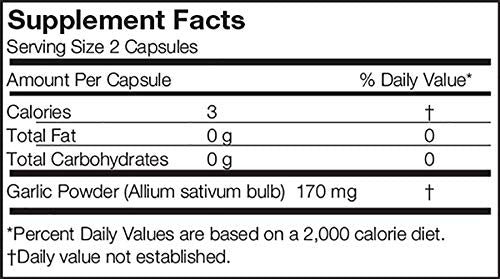 Arizona Natural Allirich (Allicin-Rich) Odorless Garlic Soft-gels