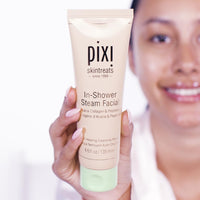 Thumbnail for Pixi In-Shower Steam Facial | Gel-to Oil Cleanser for Radiant Skin | Deeply Nourishes, Softens & Tones | Self-heating for Use in Shower or Bath | 4.6 fl oz/ 135 ml
