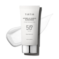 Thumbnail for TIRTIR Hydro UV Shield Sunscreen | SPF 50+ UVA/UVB Protection, Lightweight, No White Cast, Non-greasy, Korean Sunscreen, 1.69 Fl Oz (Pack of 1)