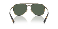 Thumbnail for COACH Sunglasses HC 7164 933371 Antique Gold/Tokyo Tortoise Green Solid Polyam
