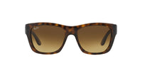 Thumbnail for Ray-Ban RB4194 Square Sunglasses, Light Havana/Brown Gradient, 53 mm