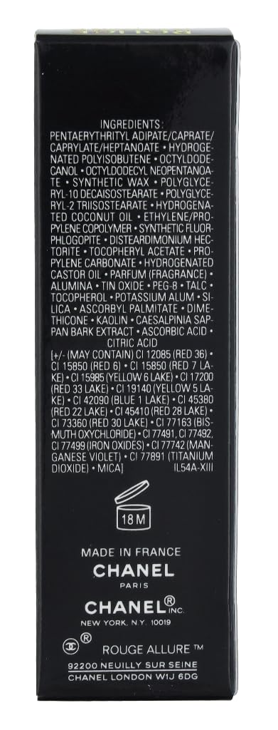 Chanel Rouge Allure Luminous Intense Lip Colour No. 152 Insaisissable for Women, 0.12 Ounce