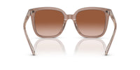 Thumbnail for COACH Sunglasses HC 8381 F 577913 Cl919 Transparent Brown/Grey