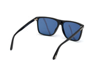 Thumbnail for Tom Ford FLETCHER FT 0832 Shiny Black/Blue 57/15/145 men Sunglasses