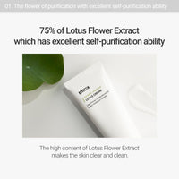 Thumbnail for ROVECTIN Calming Lotus Cream – Lightweight Hydrating & Soothing Moisturizer Face Cream for Sensitive Skin | 75% Lotus Water Extract & Niacinamide for Anti-Aging | Vegan Korean Skincare (2.03 fl oz)