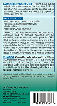 Thumbnail for API POND STRESS COAT Pond Water Conditioner 1-Gallon Bottle