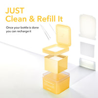 Thumbnail for (Only Refill) Mediheal Vitamide Brightening Pad (100 Pads) - Radiance Boosting Pads for Clear, Illuminating Skin - Vegan Gauze Pad
