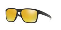 Thumbnail for Oakley Men's OO9341 Sliver XL Rectangular Sunglasses, Matte Black/24K Iridium, 57 mm