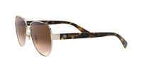 Thumbnail for COACH HC7111 Sunglasses, Light Gold/Brown Gradient, 57 mm