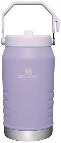 Stanley IceFlow Flip Straw Jug with Handle 64 oz| Twist On Lid and Flip Up Straw | Leak Resistant for Travel and Sports | Insulated Stainless Steel | BPA-Free | Lavender