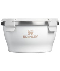 Thumbnail for STANLEY Adventure Fresh-to-Table Leakproof Bowl 1 qt | Vacuum Insulated Food Container | FreshVac Airtight Lid | Packable for Lunch & Meal Prep | Stainless Steel | BPA-Free | Dishwasher Safe | Frost