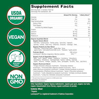 Thumbnail for Country Farms Organic Super Greens Natural Flavor, 50 Organic Super Foods, Packed with Fiber, USDA Organic Drink Mix, Fruits, Vegetables, Mushrooms & Probiotics, Supports Energy, 6g Fiber
