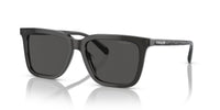 Thumbnail for COACH Sunglasses HC 8385 U 579387 Cl910 Transparent Dark Grey Gr