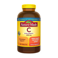Thumbnail for Nature Made - Extra Strength Vitamin C 1000mg, 365 Tablets, Dietary Supplement for Immune and Hydration Support