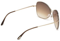 Thumbnail for Tom Ford Butterfly Sunglasses TF250 Colette 28F Rose Gold FT0250
