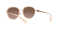 Thumbnail for Coach HC7129 Sunglasses, Milky Pink/Brown Pink Gradient, 54 mm