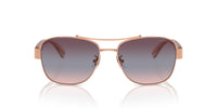 Thumbnail for COACH Sunglasses HC 7161 93310J Shiny Rose Gold/Purple Blue Pink Gradient Poly