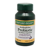 Thumbnail for Nature's Bounty Probiotic Acidophilus Tablets, 120 tablets