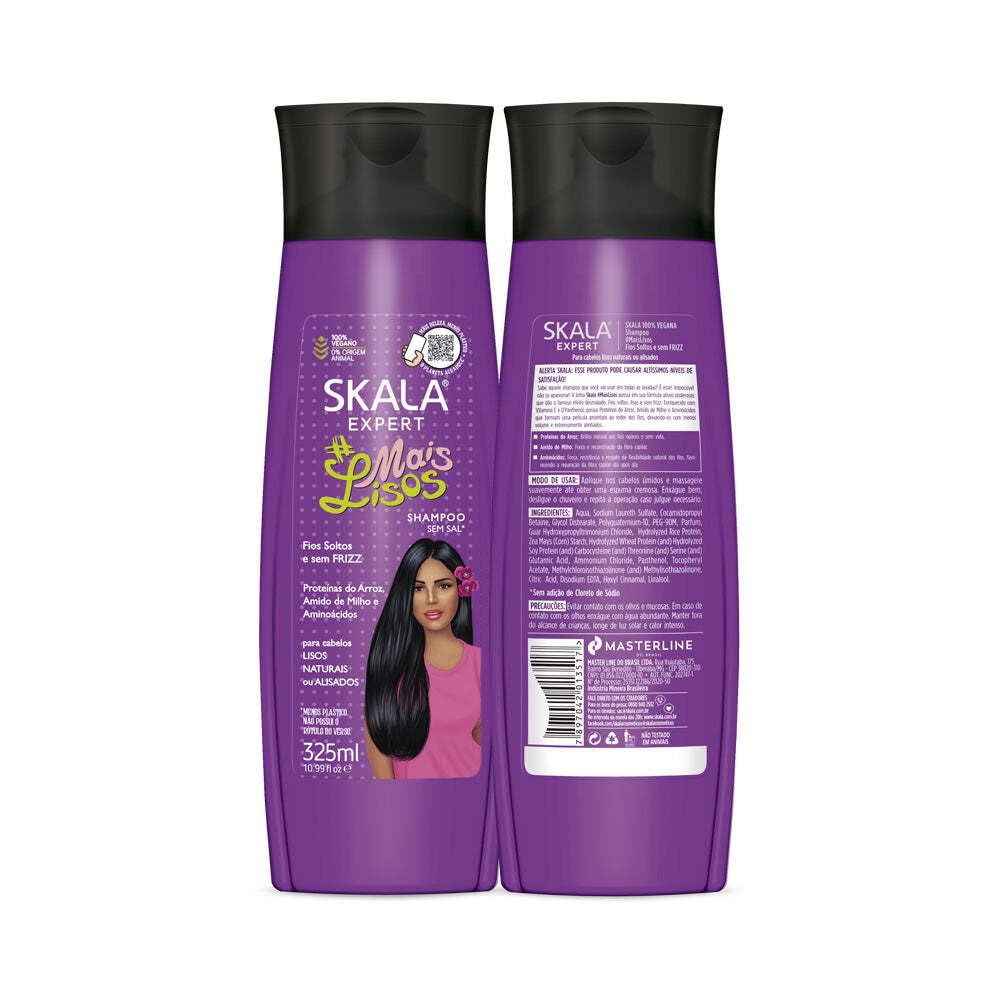 SKALA Expert Mais Lisos Shampoo 325 Ml, (30160)
