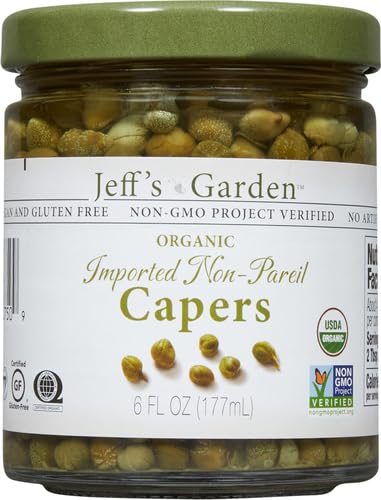 Jeffs Naturals Capers Non Pareil natural, 6 oz
