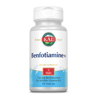 Thumbnail for Kal 150 Mg Benfotiamine Plus Tablets, 60 Count