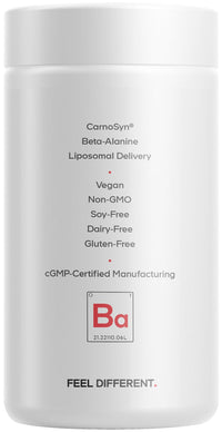 Thumbnail for Codeage Liposomal Beta-Alanine Supplement - CarnoSyn Beta-Alanine - 2-Month Supply - Liposomal Delivery - Pre Workout, Post Workout and Sport Supplementation - Non-GMO - 180 Capsules