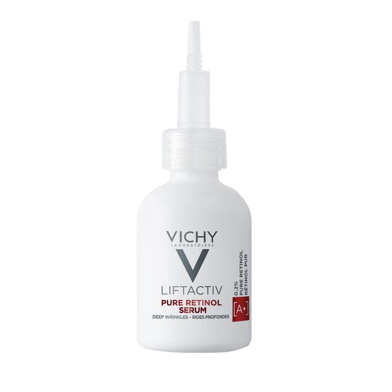Vichy LiftActiv Pure Retinol Serum for Face, Anti-Aging Face Serum for Wrinkles & Fine Lines, .2% Retinol + Peptides, Resurfaces Skin Sexture To Smooth & Firm Skin, 1 Fl. Oz.