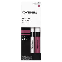 Thumbnail for COVERGIRL Outlast All-Day Lip Color With Topcoat, 559 Plum Berry