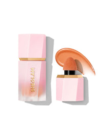 Thumbnail for SHEGLAM Color Bloom Dayglow Liquid Blush Makeup for Cheeks Shimmer Finish - Float On
