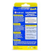 Thumbnail for Nail-Aid Sapphire Strengthener & Mega Growth Treatment - Clear, 0.55 Fl Oz
