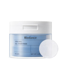 Thumbnail for Biodance Cera-nol Gel Toner Pads | Hydrating, Soothing Korean Toner Pads for Sensitive Skin | 4.93 fl.oz.(140g), 60Pads