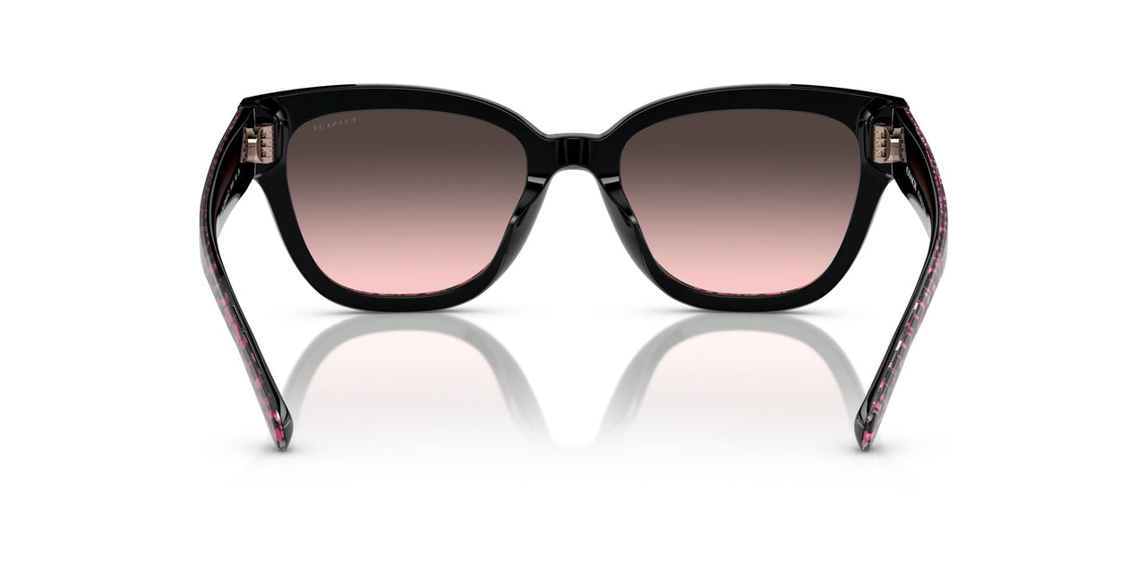 COACH Sunglasses HC 8379 U 578346 Cl920 Ruby Pearl Signature C G