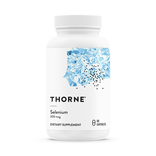 THORNE - Selenium - 200 mcg Selenium Supplement for Antioxidant Support* - 60 Capsules