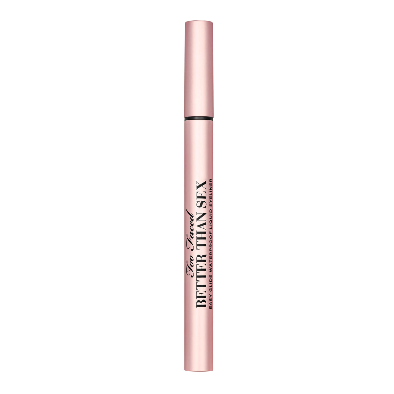 Too Faced Better Than Sex Easy Glide Liquid Eye Liner | Waterproof, Non-Fading + Smudge Proof, 0.02 Ounce, Black