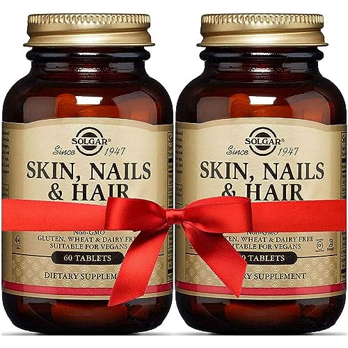 SOLGAR, Skin, Nails & Hair Tablets, 60 Count